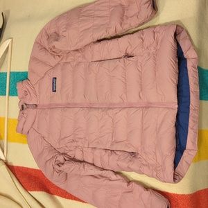 Patagonia puffer jacket, girls small 7-8